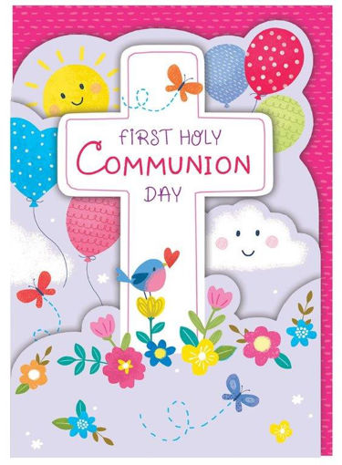 Picture of FIRST HOLY COMMUNION DAY CARD